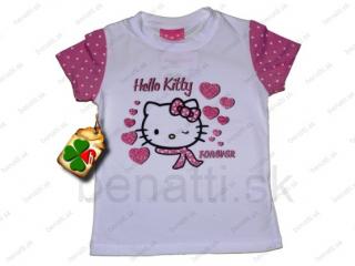 Tričko s krátkym rukávom Hello Kitty veľ.92