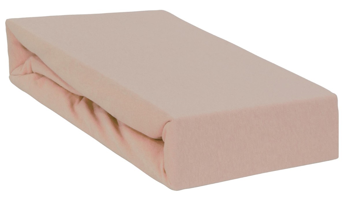 Napínacia plachta jersey béžová, 60x120