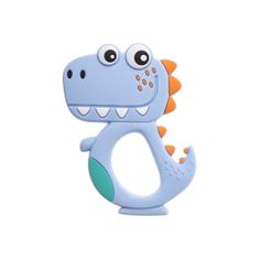 Silikónové hryzatko Akuku - Dino