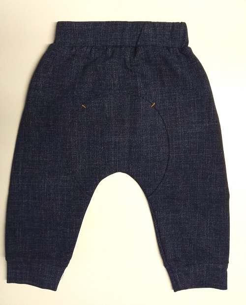 Bavlnené modré nohavice Minetti - Jeans, veľ. 68
