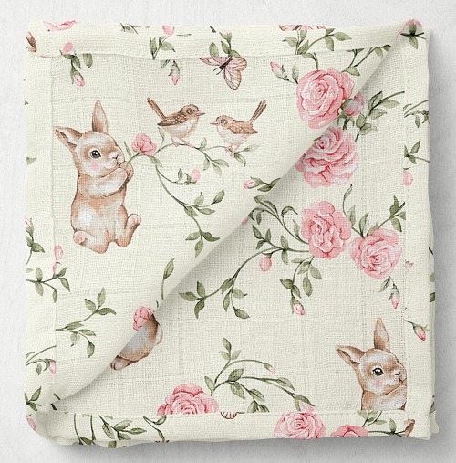 MUŠELÍNOVÉ SUPER MÄKKÉ PLIENKY 60x75 - set 3 kusy