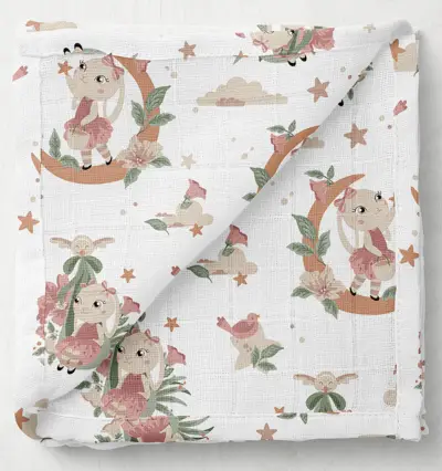 MUŠELÍNOVÉ SUPER MÄKKÉ PLIENKY 60x75 - set 3 kusy