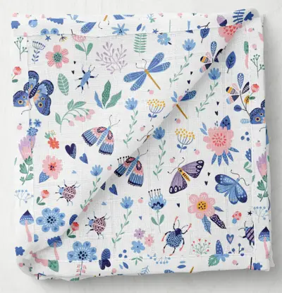 MUŠELÍNOVÉ SUPER MÄKKÉ PLIENKY 60x75 - set 3 kusy